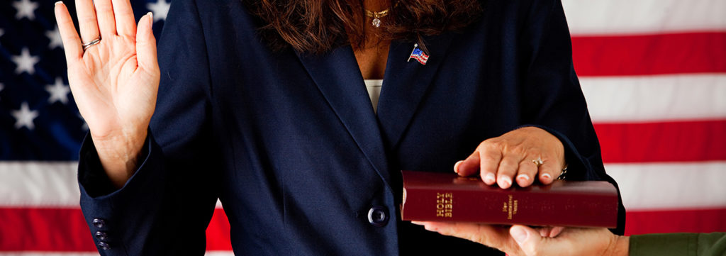 Political Appointee is sworn in 